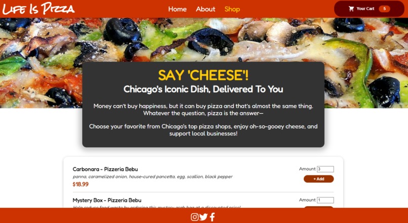 Life Is Pizza – screenshot 1