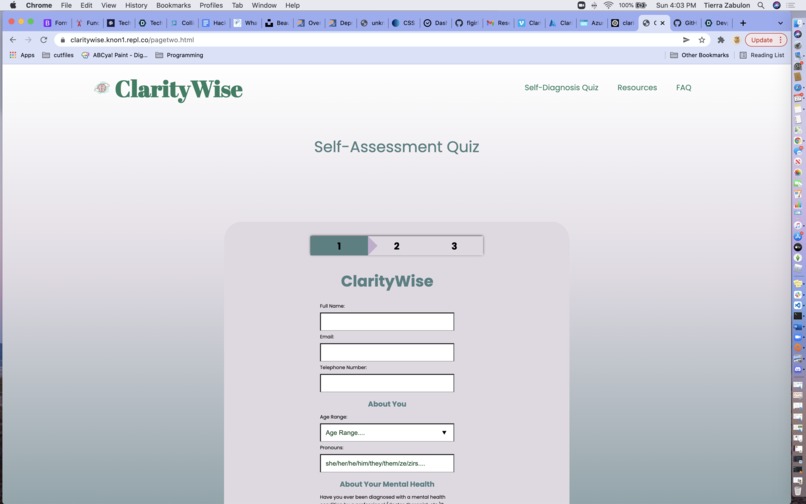 Clarity Wise – screenshot 4