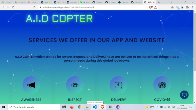 COVID-TOOL – screenshot 3