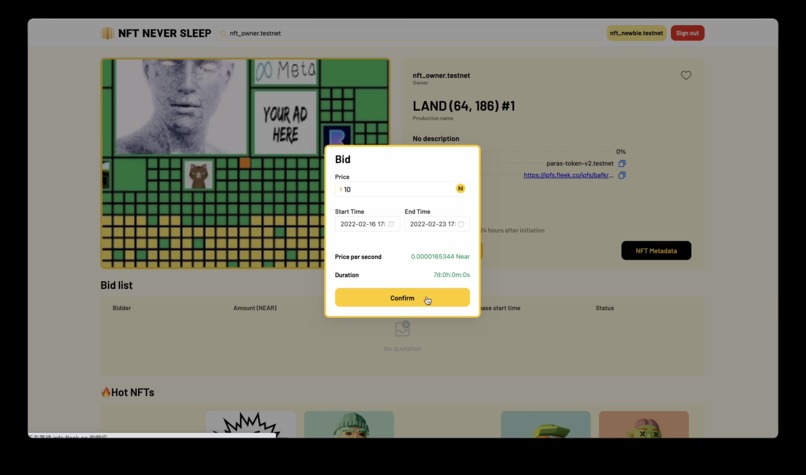 NFT NEVER SLEEP – screenshot 10