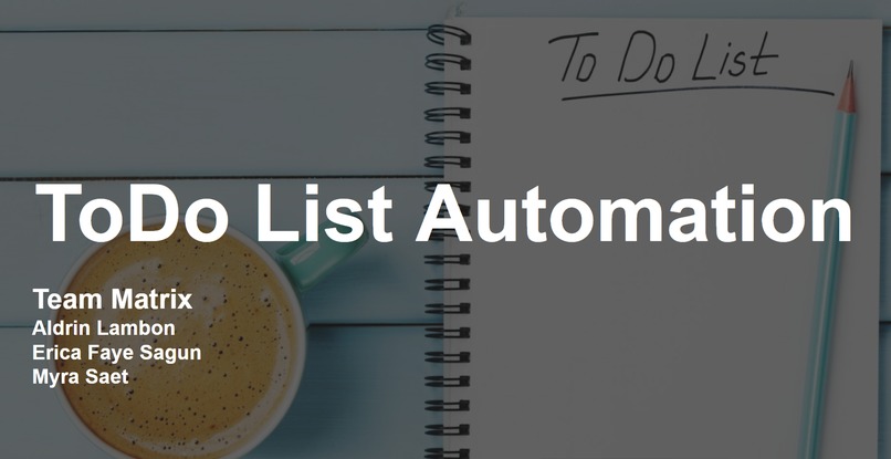 ToDo List Automation – screenshot 1