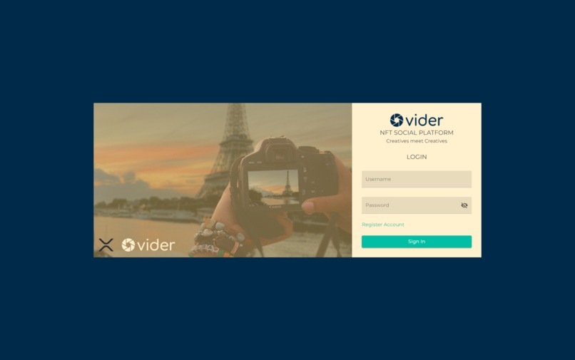 Vider - Social Network x NFT Creation/Marketplace – screenshot 2
