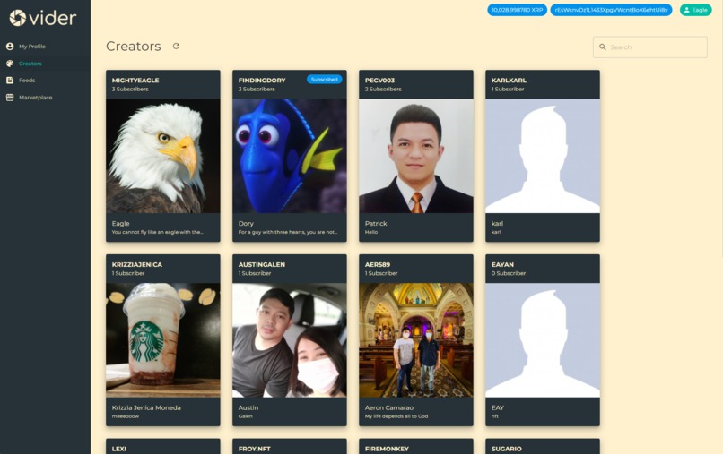 Vider - Social Network x NFT Creation/Marketplace – screenshot 6