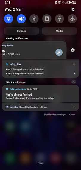 Safe Drive – screenshot 4