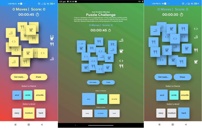 Just Another Monday | A Slide Puzzle for Coders – screenshot 4