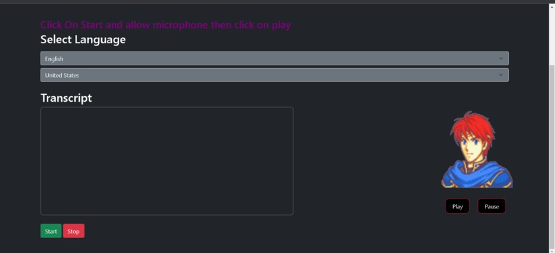 Fitness Hackathon Project – screenshot 1