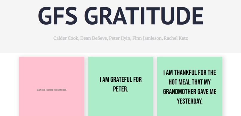 Notes of Gratitude – screenshot 2