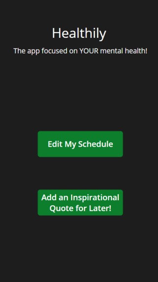 Healthily – screenshot 1