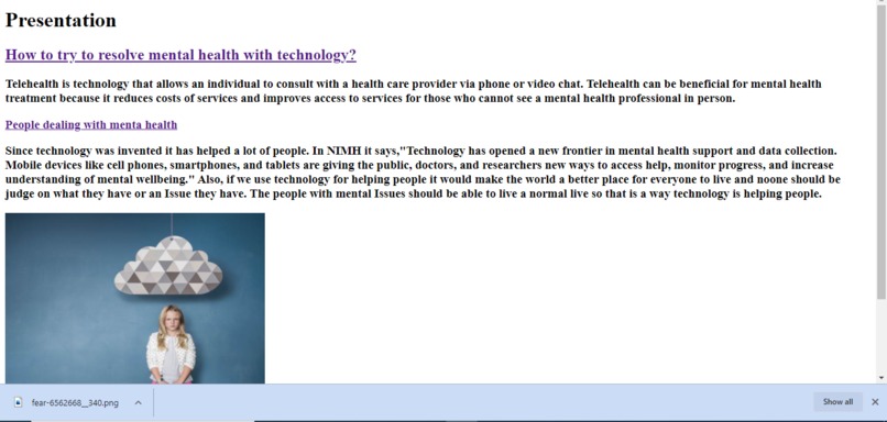 Mental Health  – screenshot 2