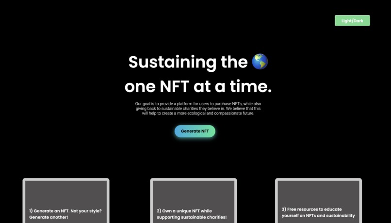 EcoNFTs – screenshot 1
