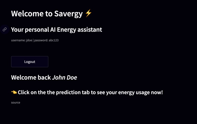 Savergy – screenshot 1