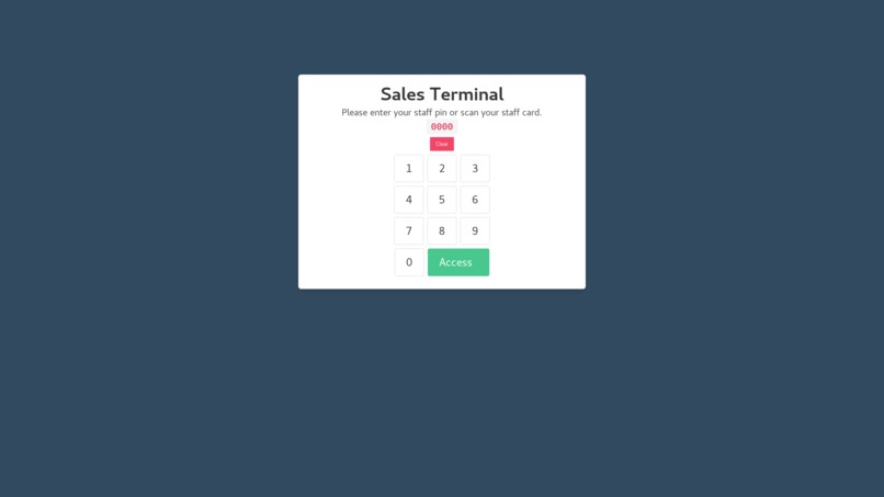 NCR POS – screenshot 1