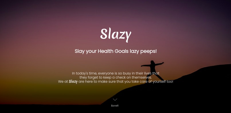 Slazy - Slay your Health Goals lazy peeps – screenshot 2