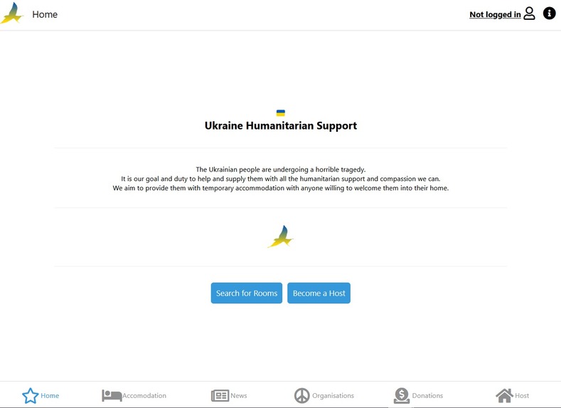 C-Case: Ukraine Humanitarian Support – screenshot 1