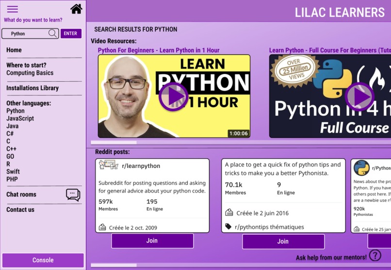 Lilac Learners  – screenshot 1