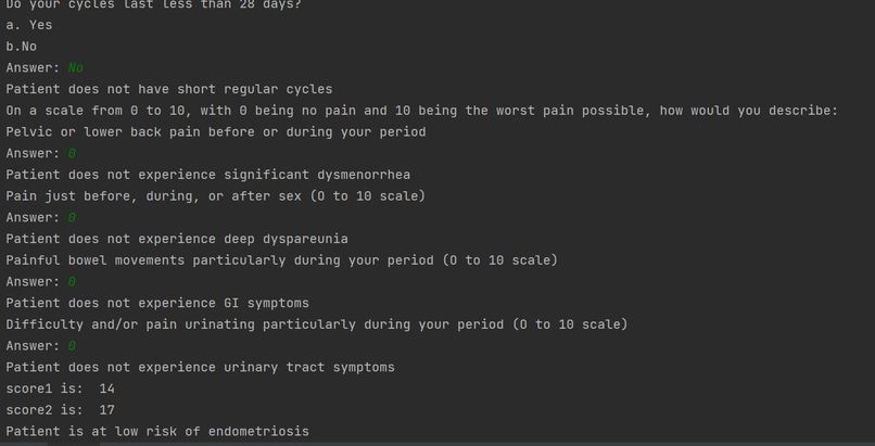 Diagnosing Endometriosis Faster – screenshot 1