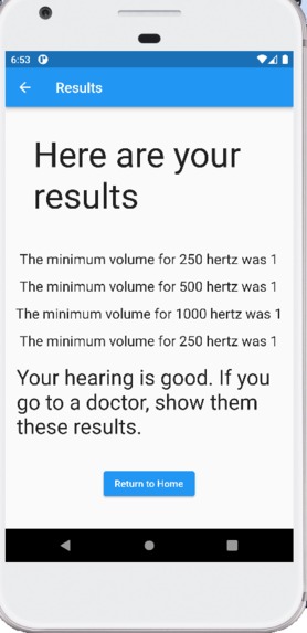 Hearing Test App – screenshot 5