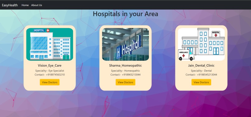 EasyHealth – screenshot 2