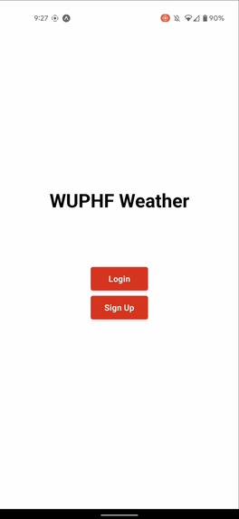 WUPHF Weather – screenshot 1