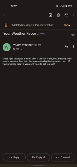 WUPHF Weather – screenshot 4
