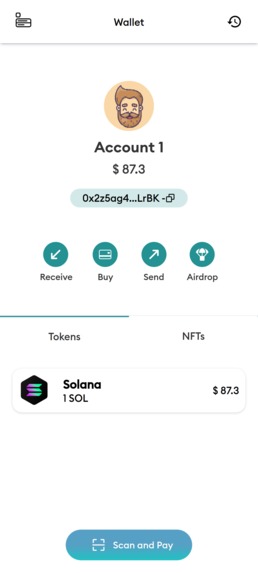 CryptoPay – screenshot 1