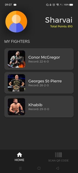 Fantasy UFC – screenshot 2