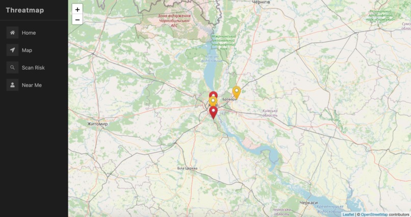 ThreatMap – screenshot 1