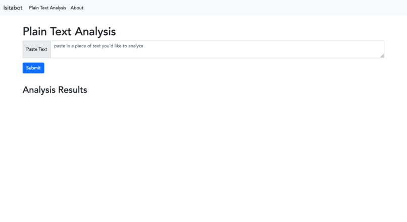 isitabot – screenshot 2