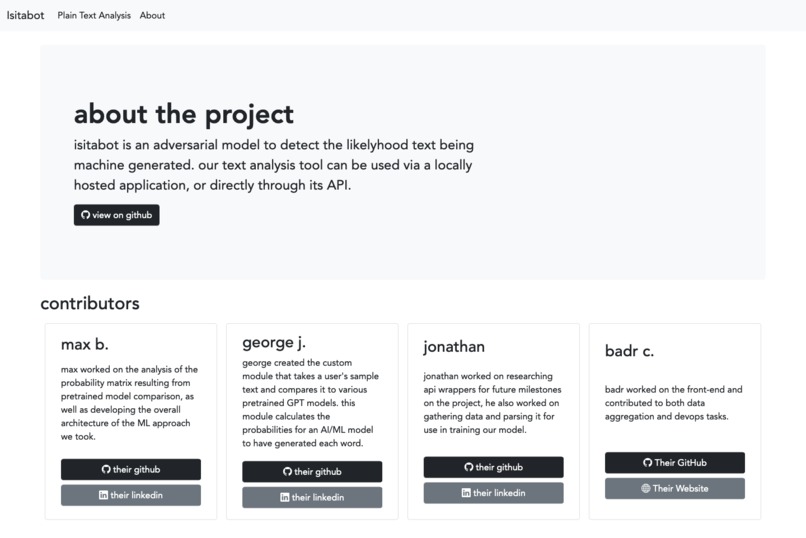 isitabot – screenshot 3