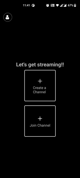 Channel - Room based Local Streaming Application – screenshot 1