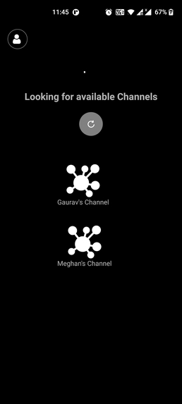 Channel - Room based Local Streaming Application – screenshot 4