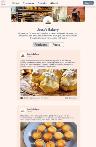 entreprenHER – screenshot 3