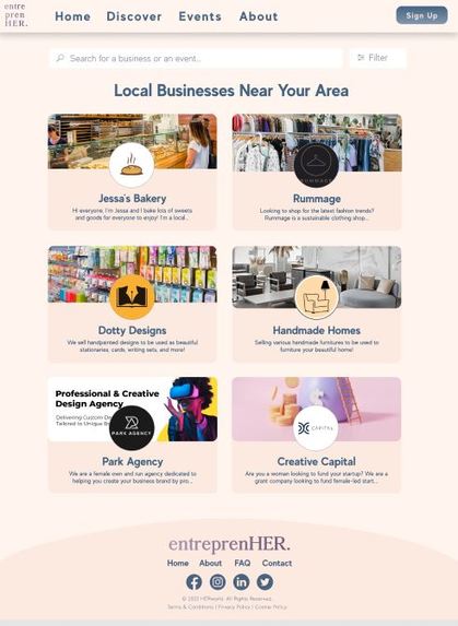 entreprenHER – screenshot 4