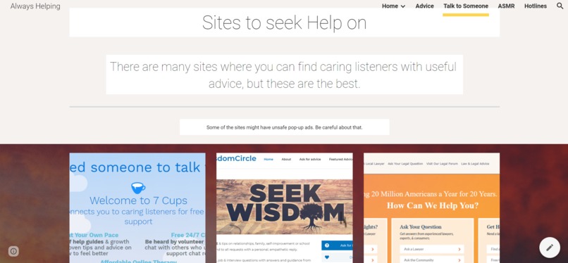 Always Helping – screenshot 3