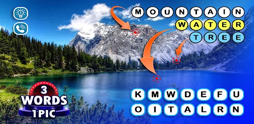 3 WORDS 1 PIC - Word Puzzle Game – screenshot 5