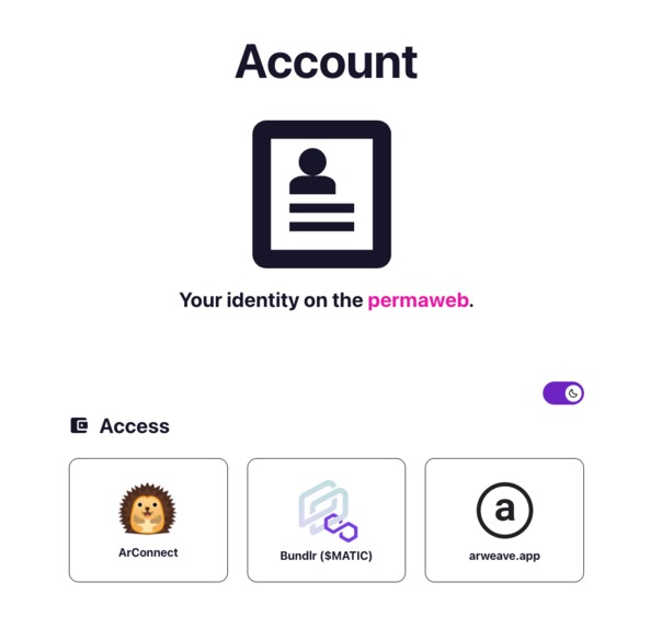 Account – screenshot 1
