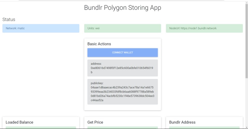 Matic Bundlr App – screenshot 3
