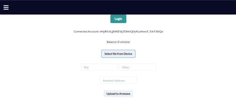Health Record Storage – screenshot 1