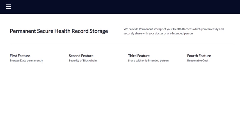 Health Record Storage – screenshot 3