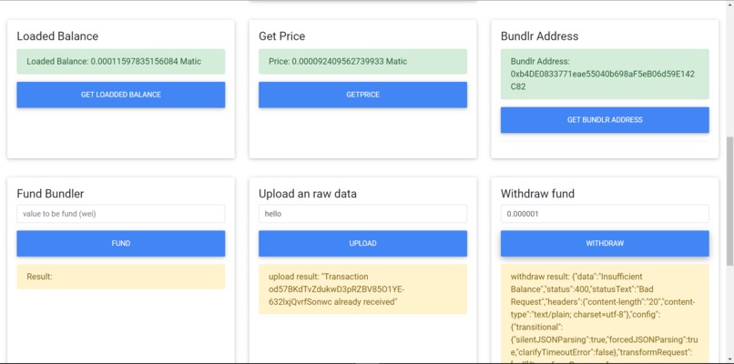 Matic Bundlr App – screenshot 10