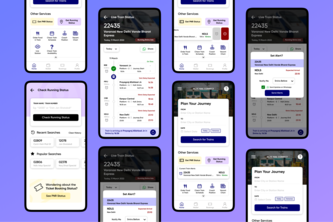 IRCTC APP- LIVE TRACKING