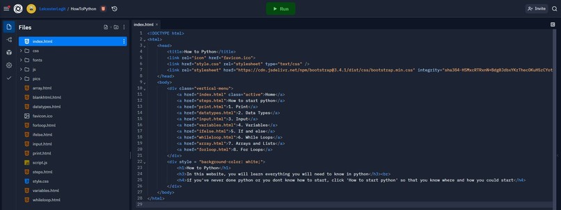 How To Python – screenshot 2