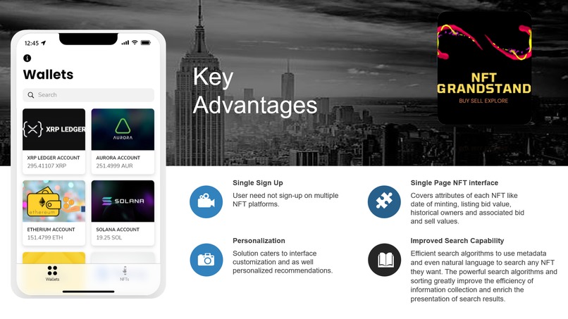 NFT Grandstand – screenshot 1