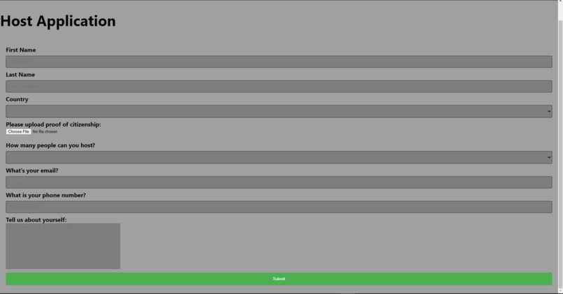 Glacier Hackathon Project – screenshot 2