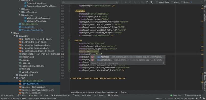 iBinRecycling – screenshot 2