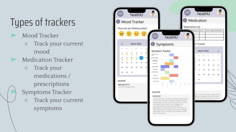 healthU – screenshot 2