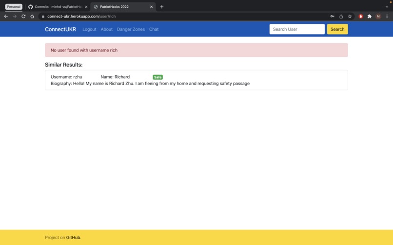 ConnectUKR – screenshot 2