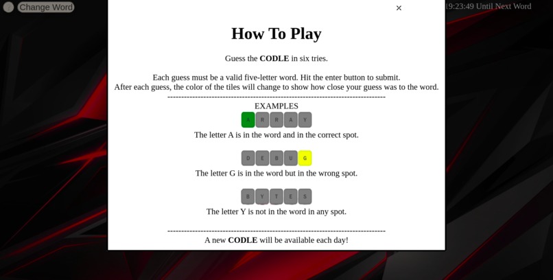 Codle – screenshot 1