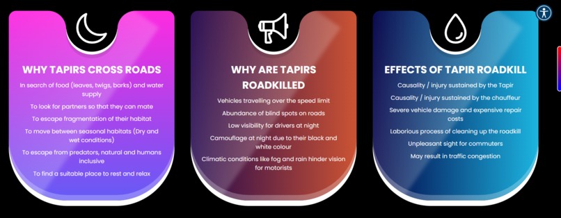 STRI - Stop Tapir Roadkill Initiative (Website) – screenshot 12