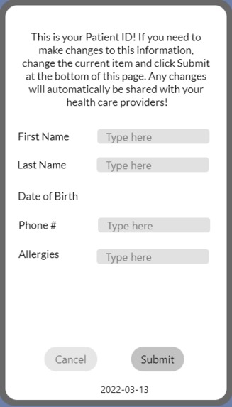 MEDprint – screenshot 2